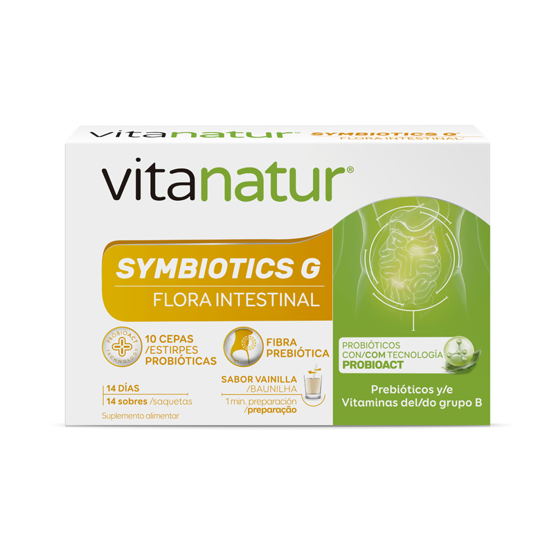 Vitanatur Symbiotics G, 14 saquetas
