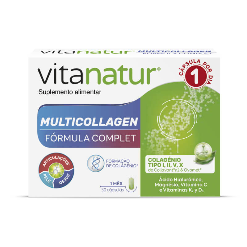 Vitanatur Multicollagen, 30 cápsulas