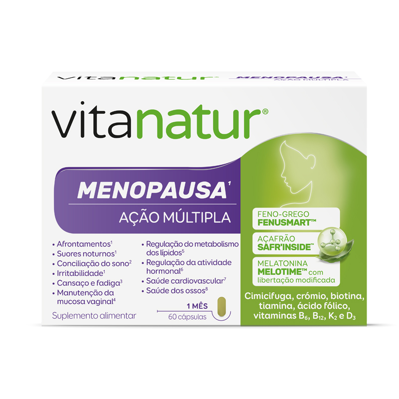 Vitanatur Menopausa, 60 cápsulas