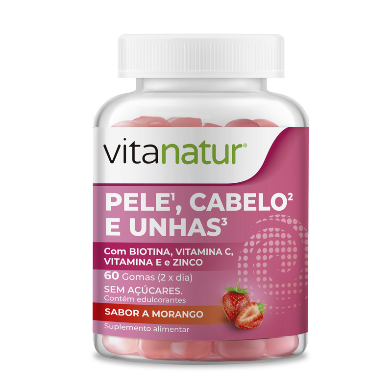 Vitanatur Pele, Cabelo e Unhas, 60 gomas