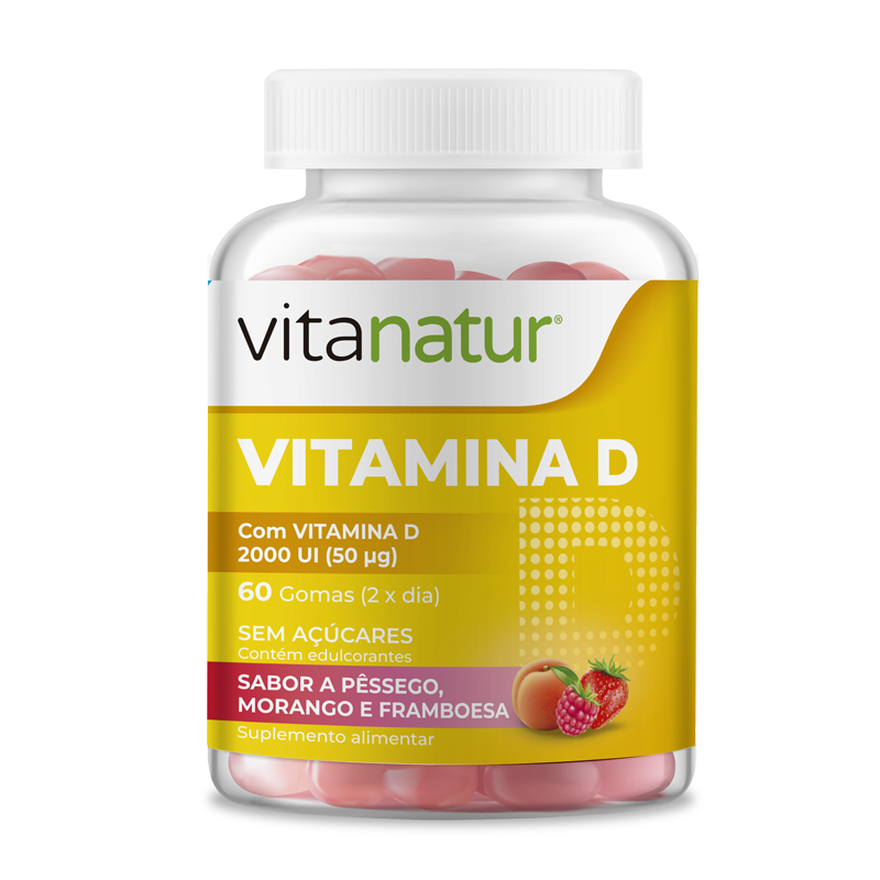 Vitanatur Vitamina D, 60 gomas